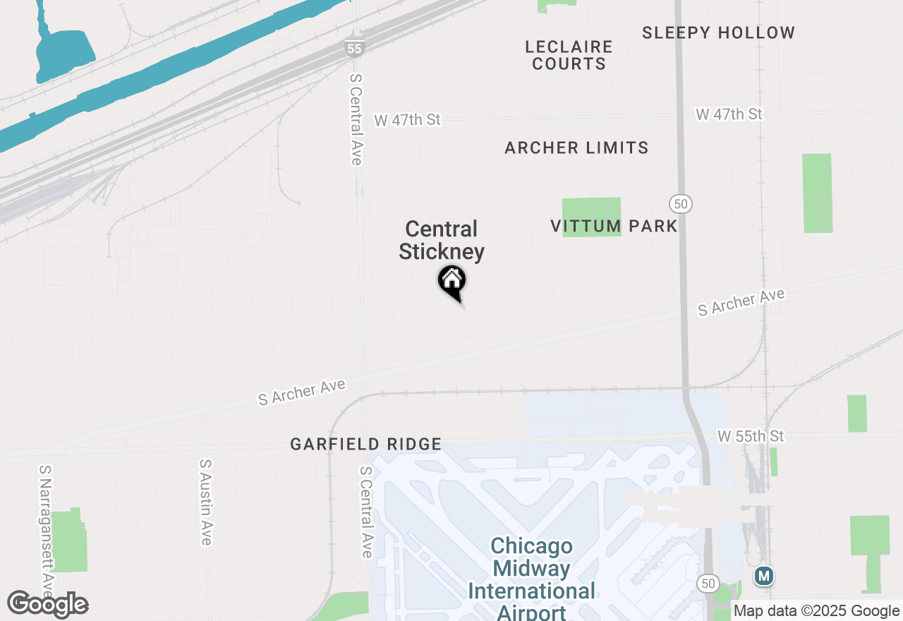 Map of 5147 S Long Avenue, Chicago, IL 60638