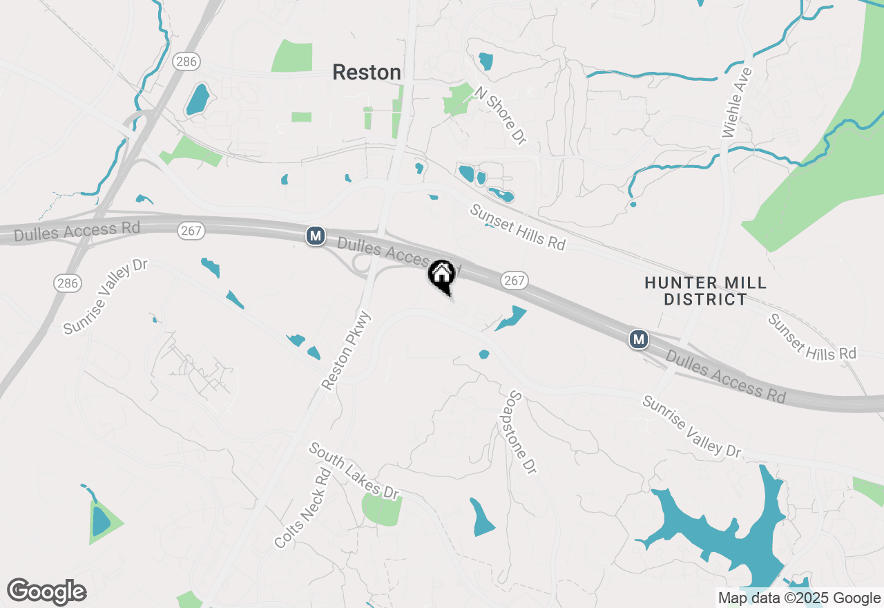 Map of 11760 Sunrise Valley Drive #113, Reston, VA 20191