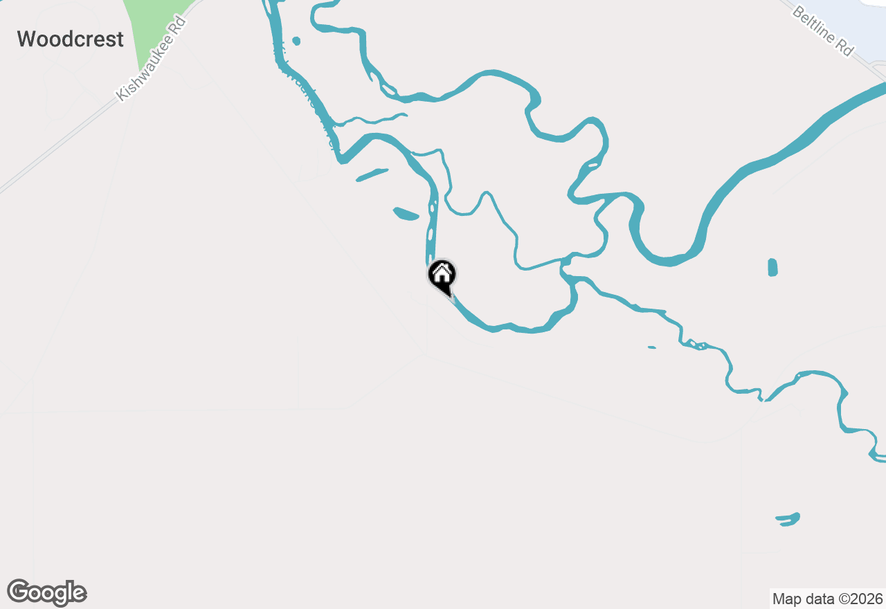 Map of 4215 Oaklane Road, Rockford, IL 61109