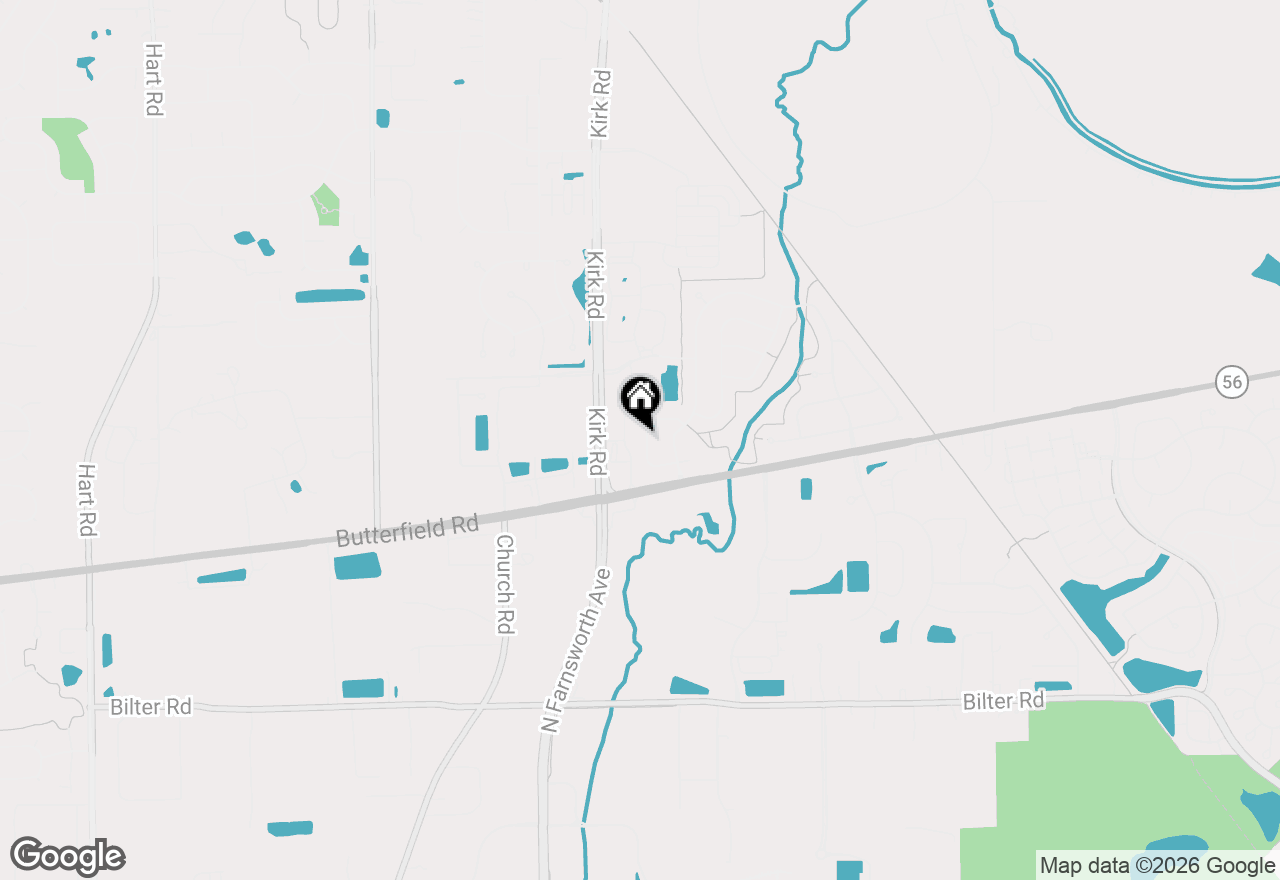 Map of 2940 Arbor Lane, Aurora, IL 60502