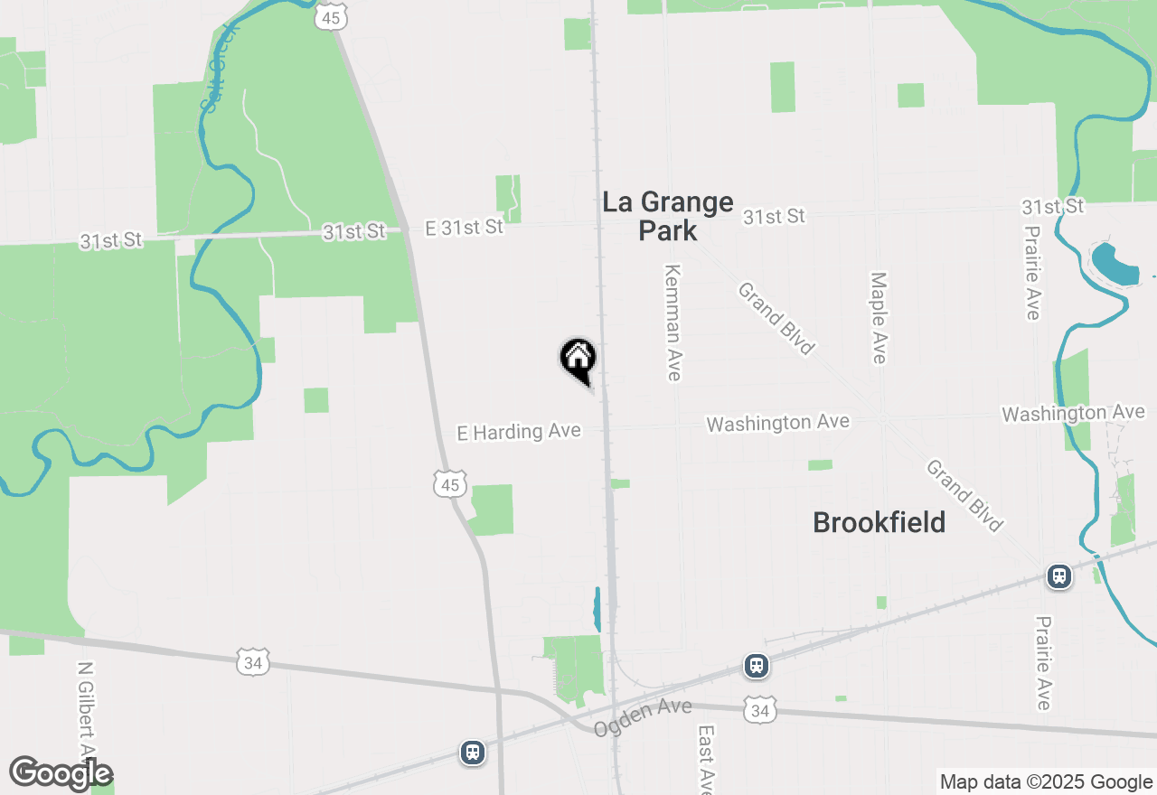 Map of 724 Barnsdale Road #2, La Grange Park, IL 60526