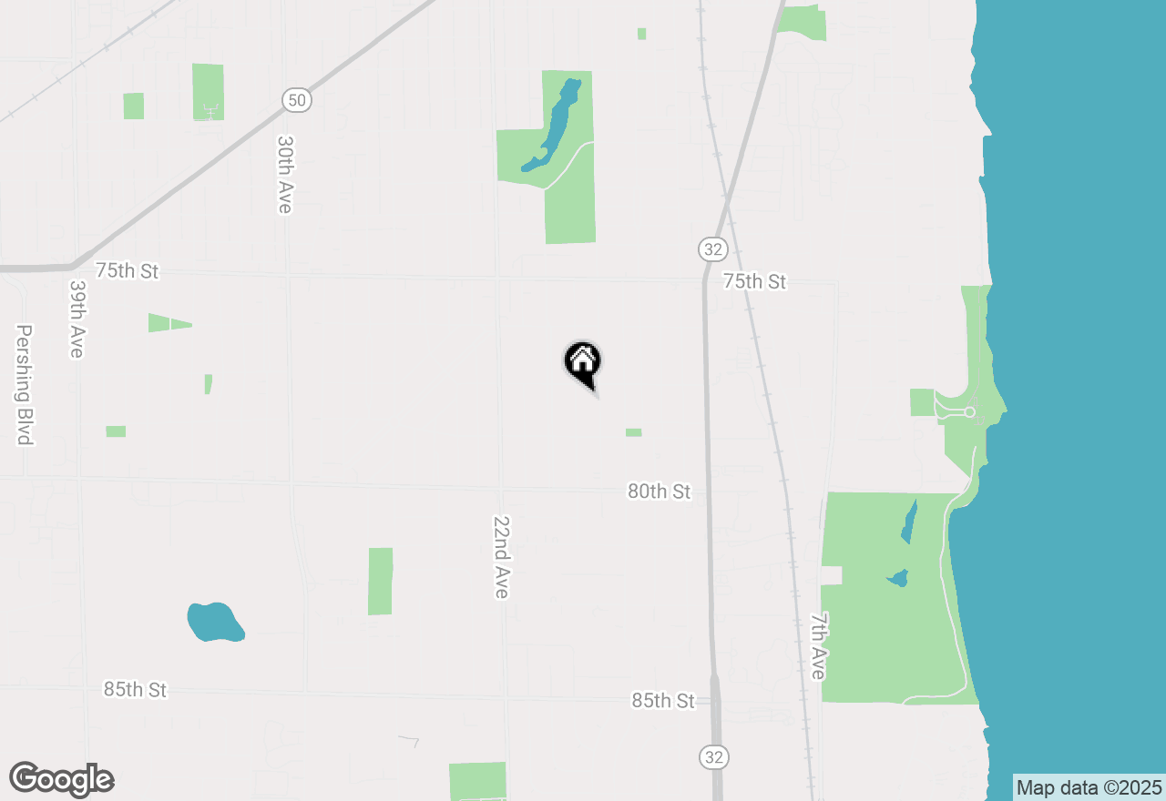 Map of 7817 19th Ave, Kenosha, WI 53143