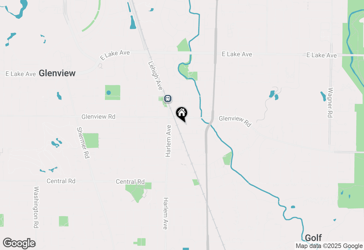 Map of 1800 Dewes Street #305, Glenview, IL 60025