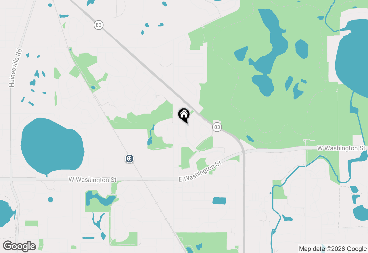 Map of 1096 Chesapeake Boulevard, Grayslake, IL 60030