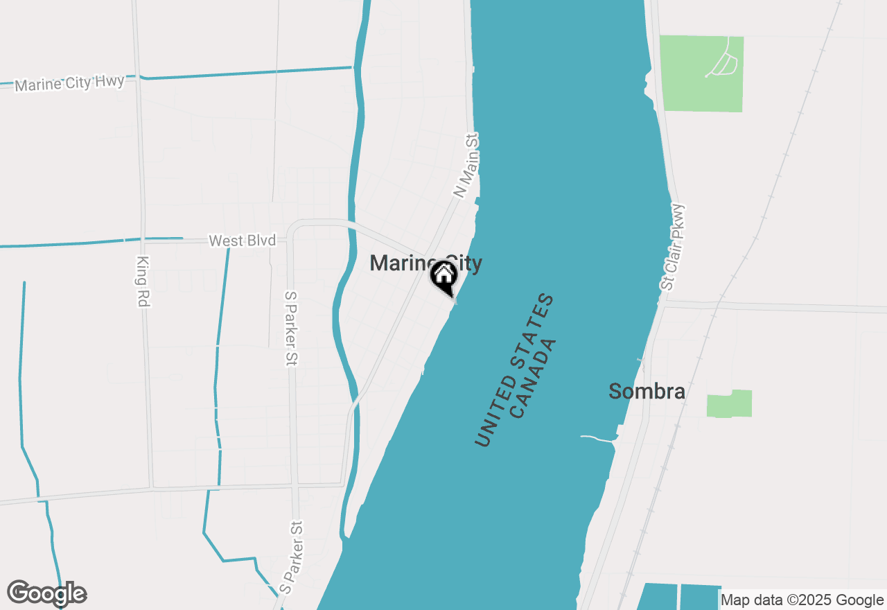 Map of 175 S Water St #201, Marine City, MI 48039