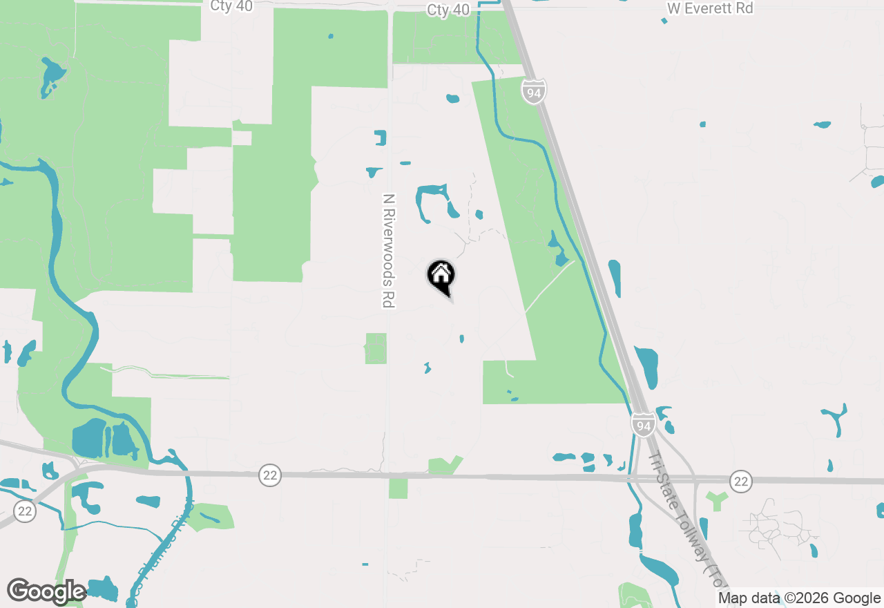 Map of 14 Briarwood Lane, Lincolnshire, IL 60069