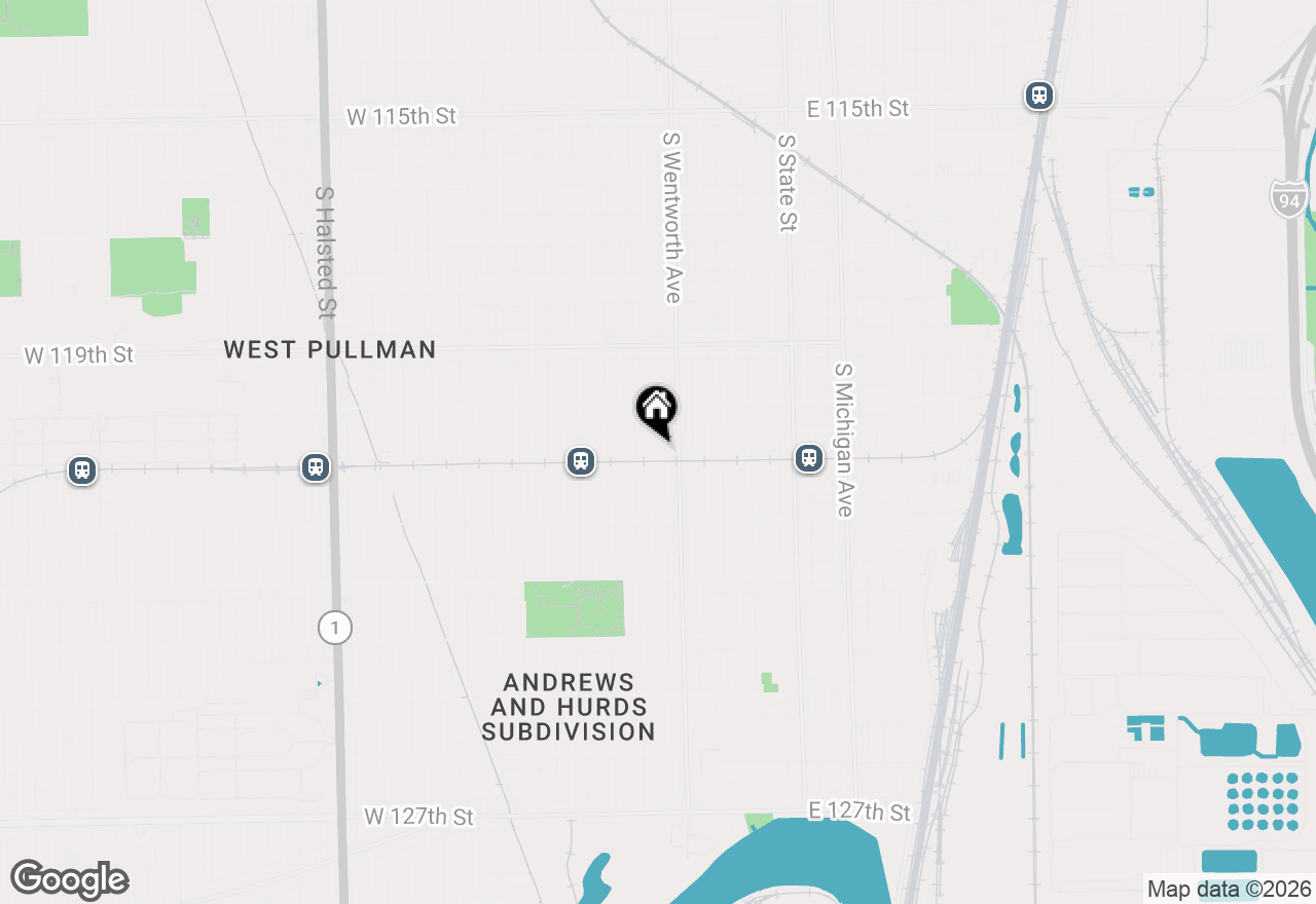 Map of 12051 S Yale Avenue, Chicago, IL 60628