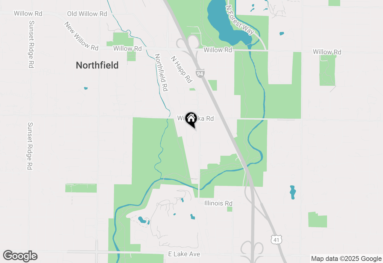 Map of 1030 Arbor Lane #202, Northfield, IL 60093