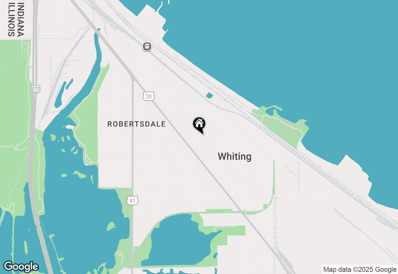 Map of 1732 Cleveland Avenue, Whiting, IN 46394