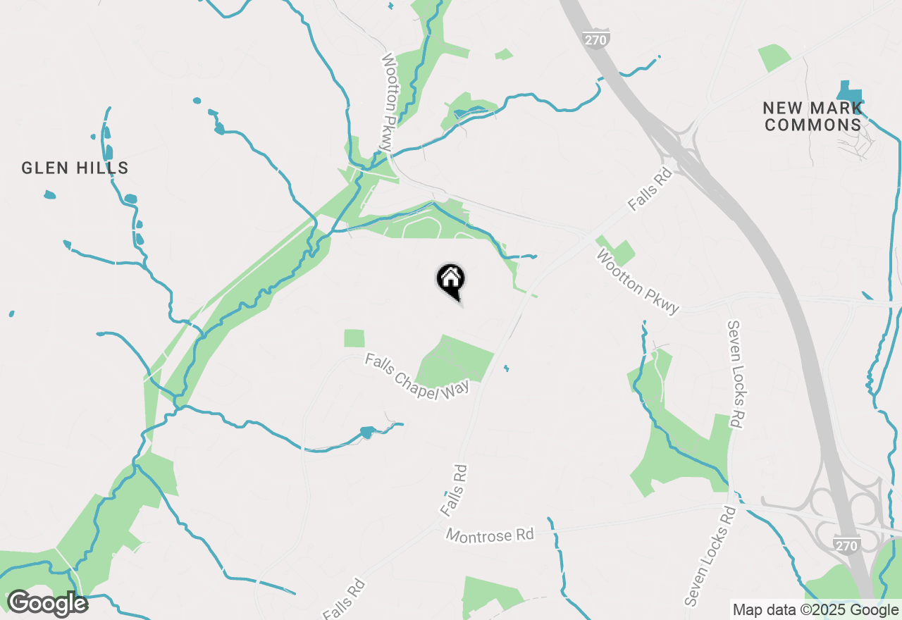 Map of 3 Scottview Court, Potomac, MD 20854