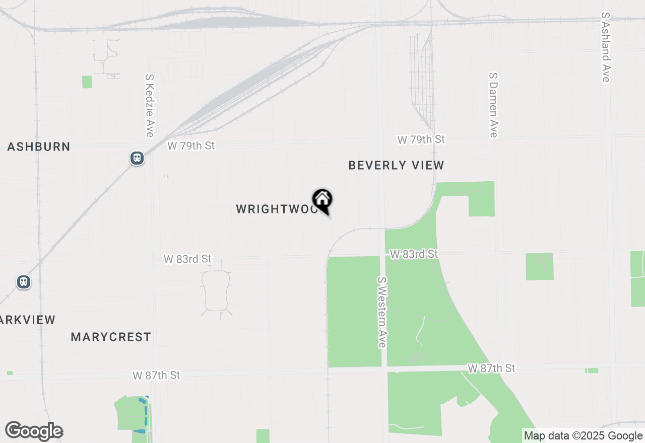 Map of 2604 W 82nd Street, Chicago, IL 60652