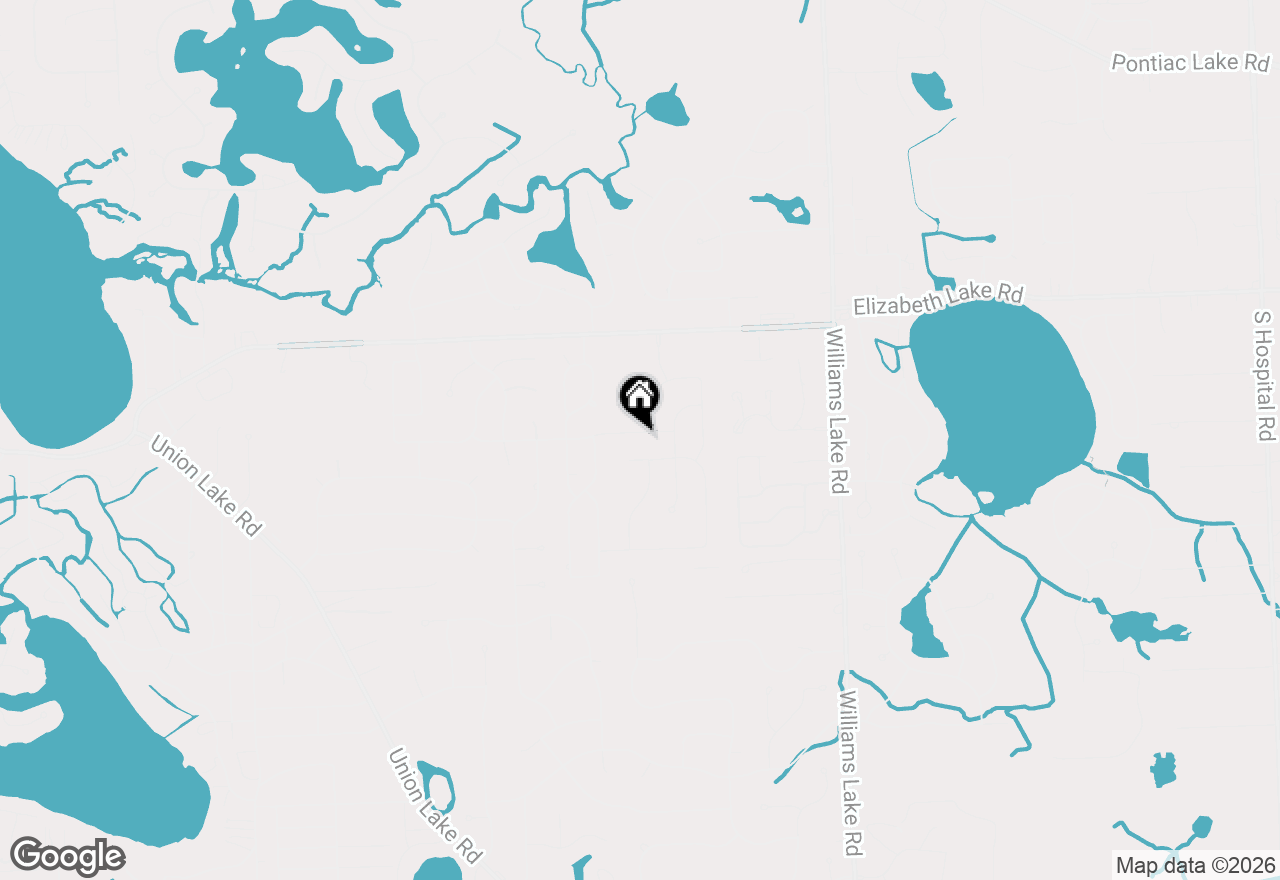 Map of 8401 Sharon Drive, White Lake, MI 48386