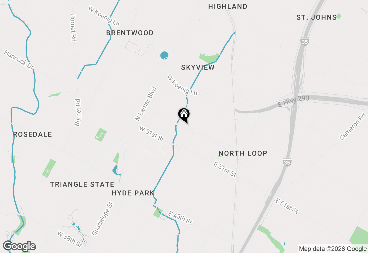 Map of 202 W North Loop Blvd #A, Austin, TX 78751