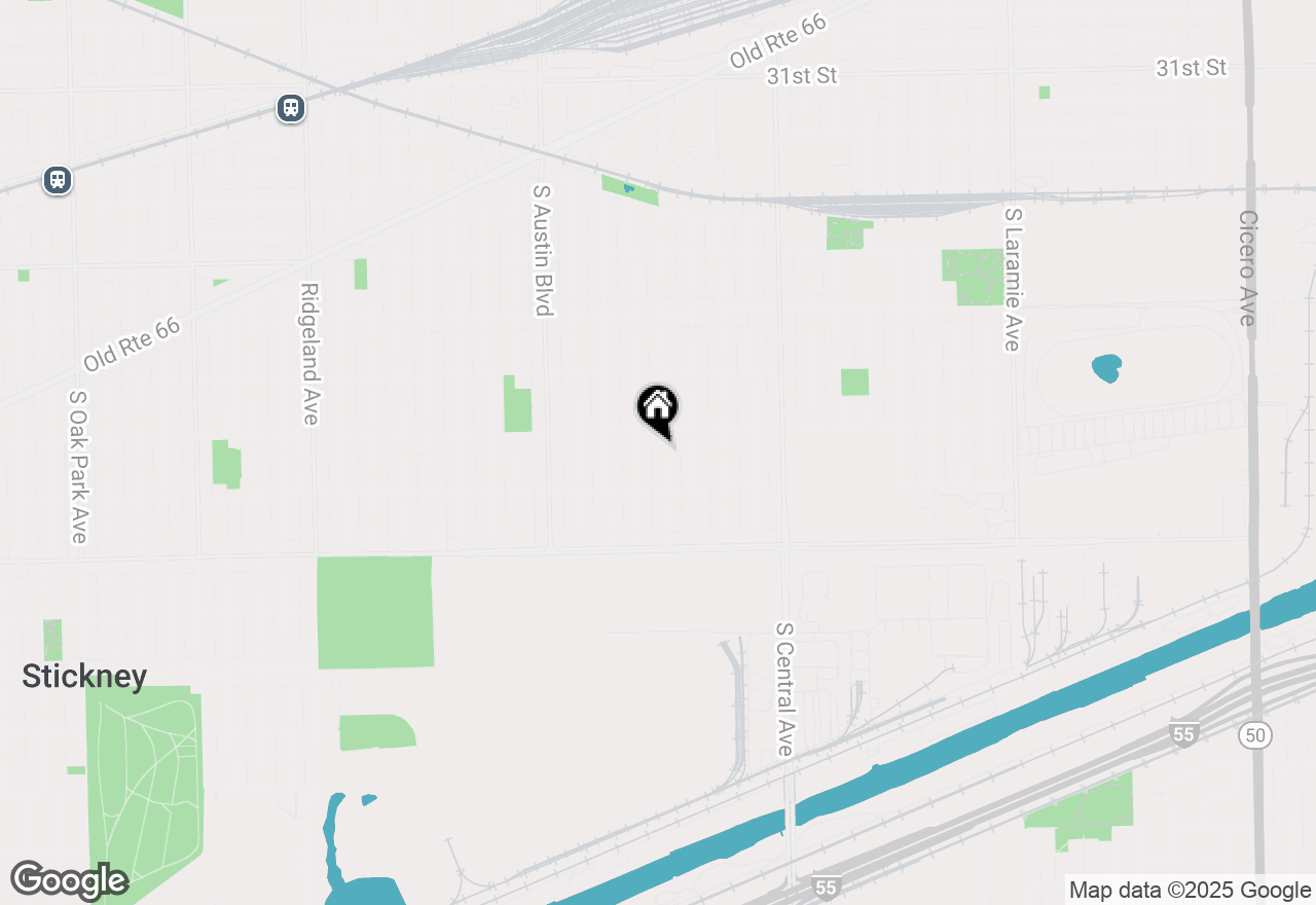 Map of 3714 S 58th Avenue, Cicero, IL 60804