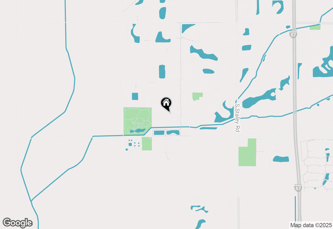 Map of 2303 Blanche Lane, Champaign, IL 61822