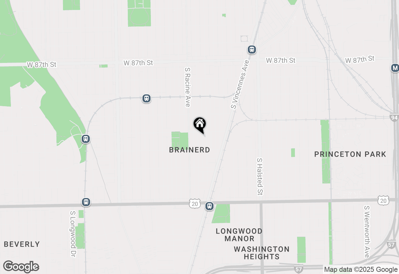 Map of 9115 S May Street, Chicago, IL 60620