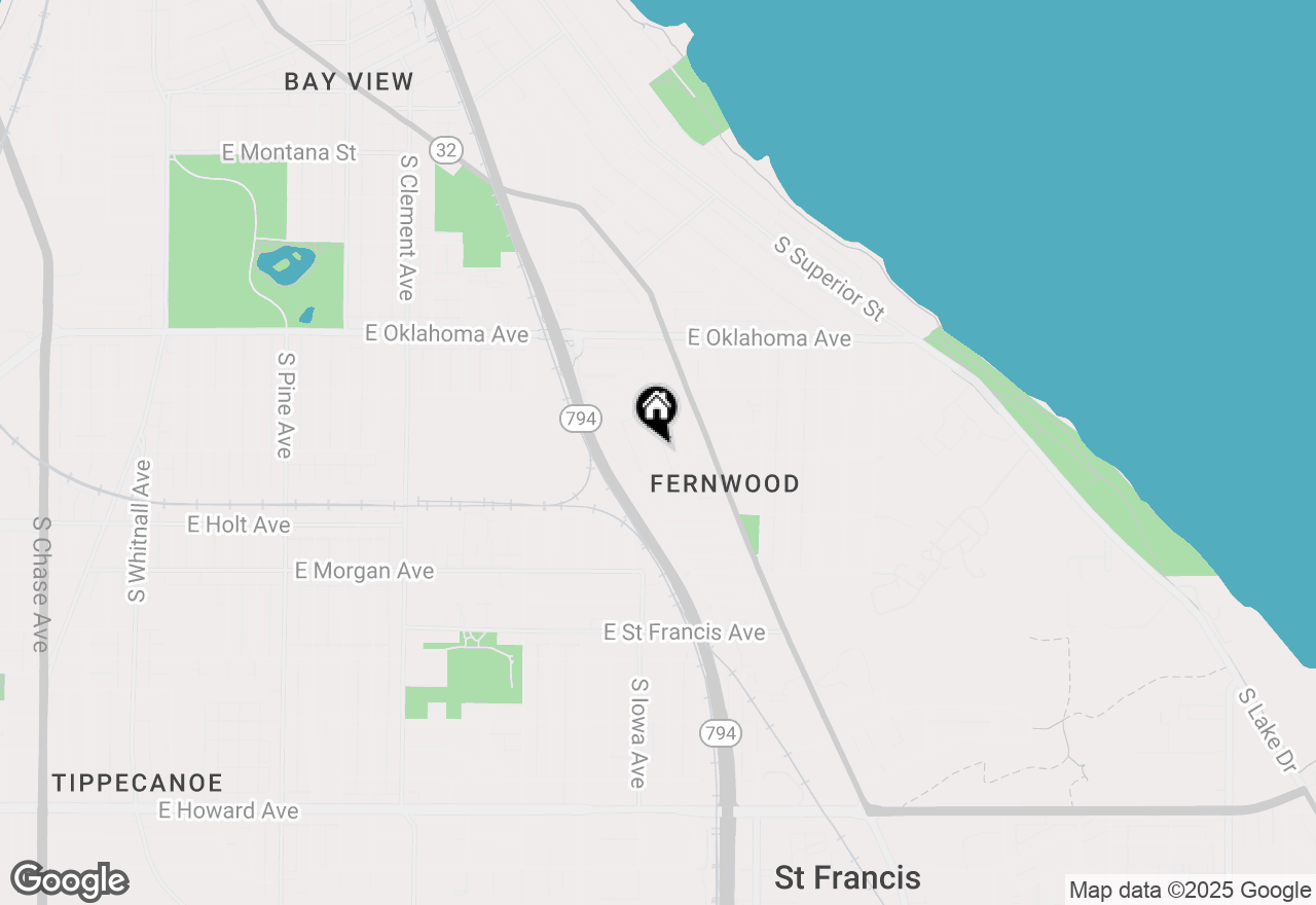 Map of 3278 S Dayfield Ave, Milwaukee, WI 53207