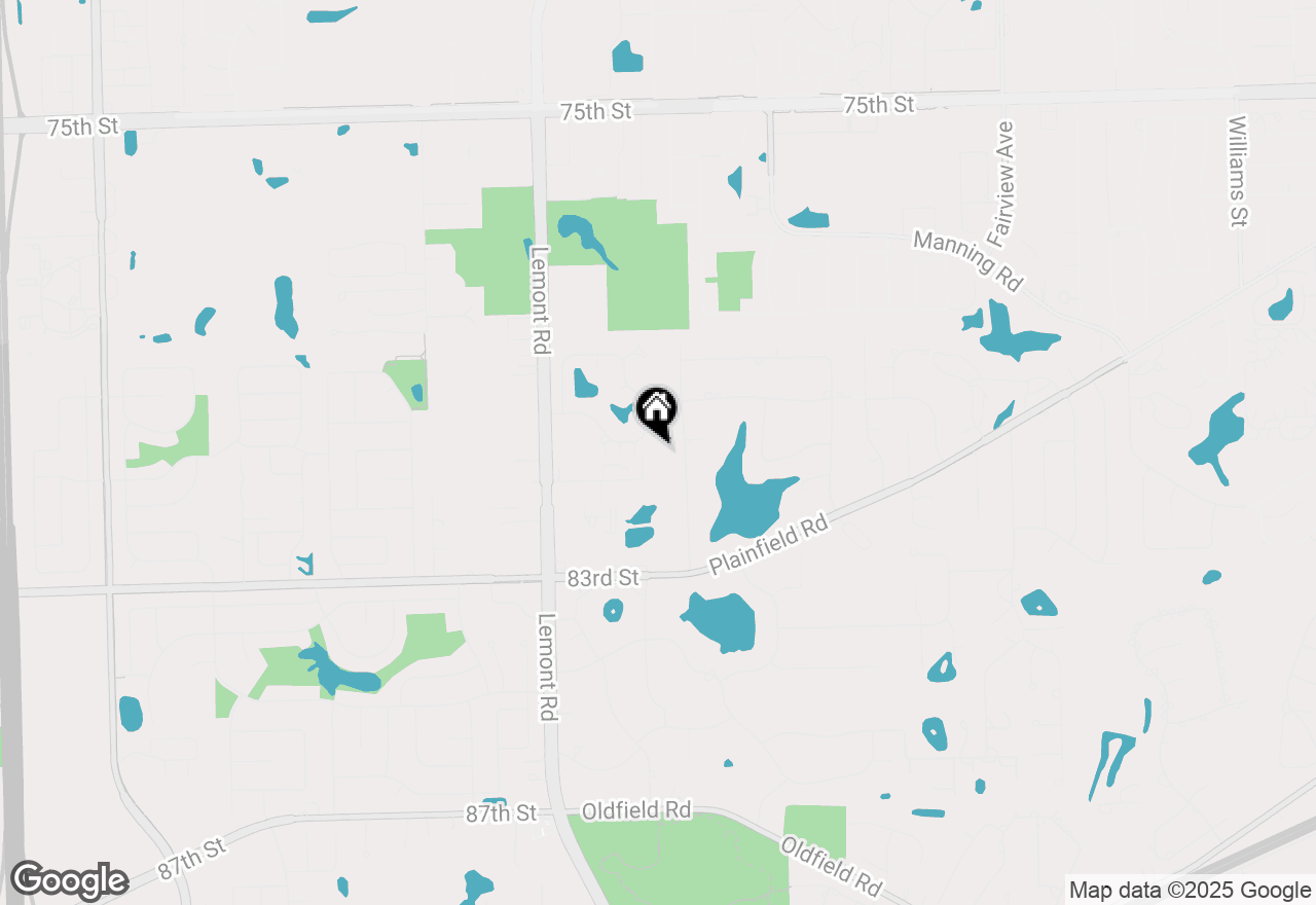 Map of 2611 Woodmere Drive, Darien, IL 60561