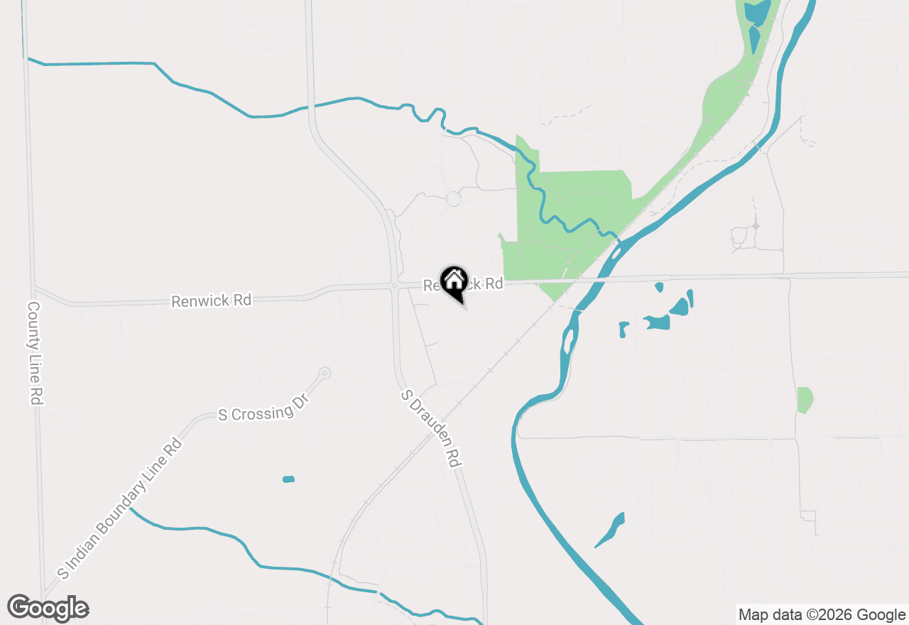 Map of 25220 W Zoumar Drive, Plainfield, IL 60586