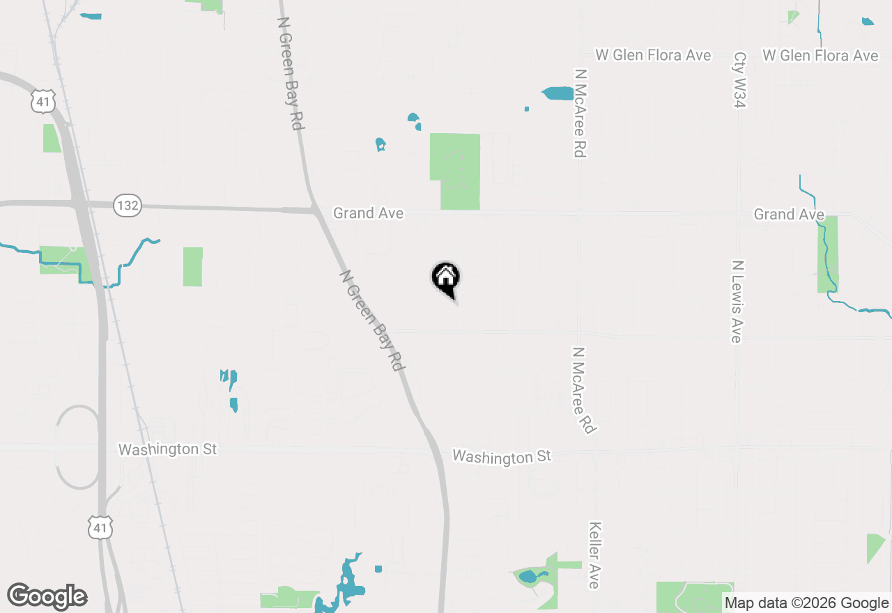 Map of 2912 Carriage Lane, Waukegan, IL 60085