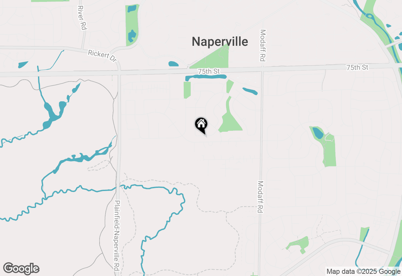 Map of 563 Bovidae Circle, Naperville, IL 60565