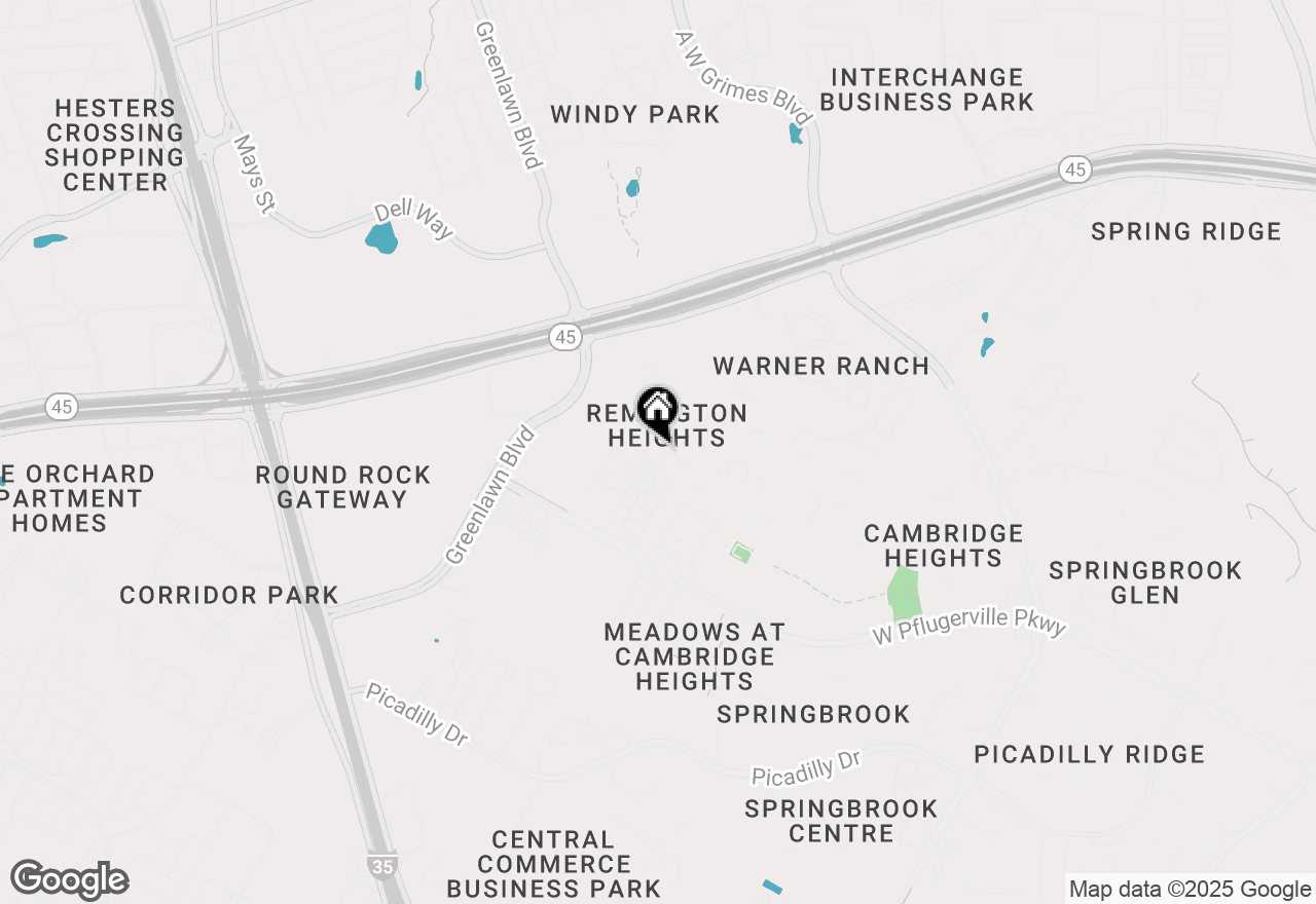 Map of 3138 Jazz St, Round Rock, TX 78664