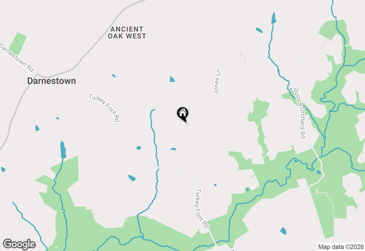 Map of 12819 Talley Lane, Gaithersburg, MD 20878
