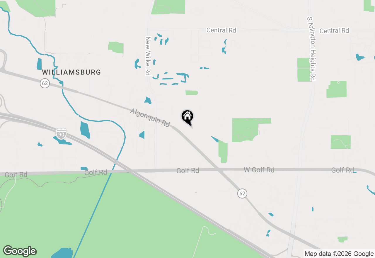 Map of 1531 S Princeton Avenue, Arlington Heights, IL 60005