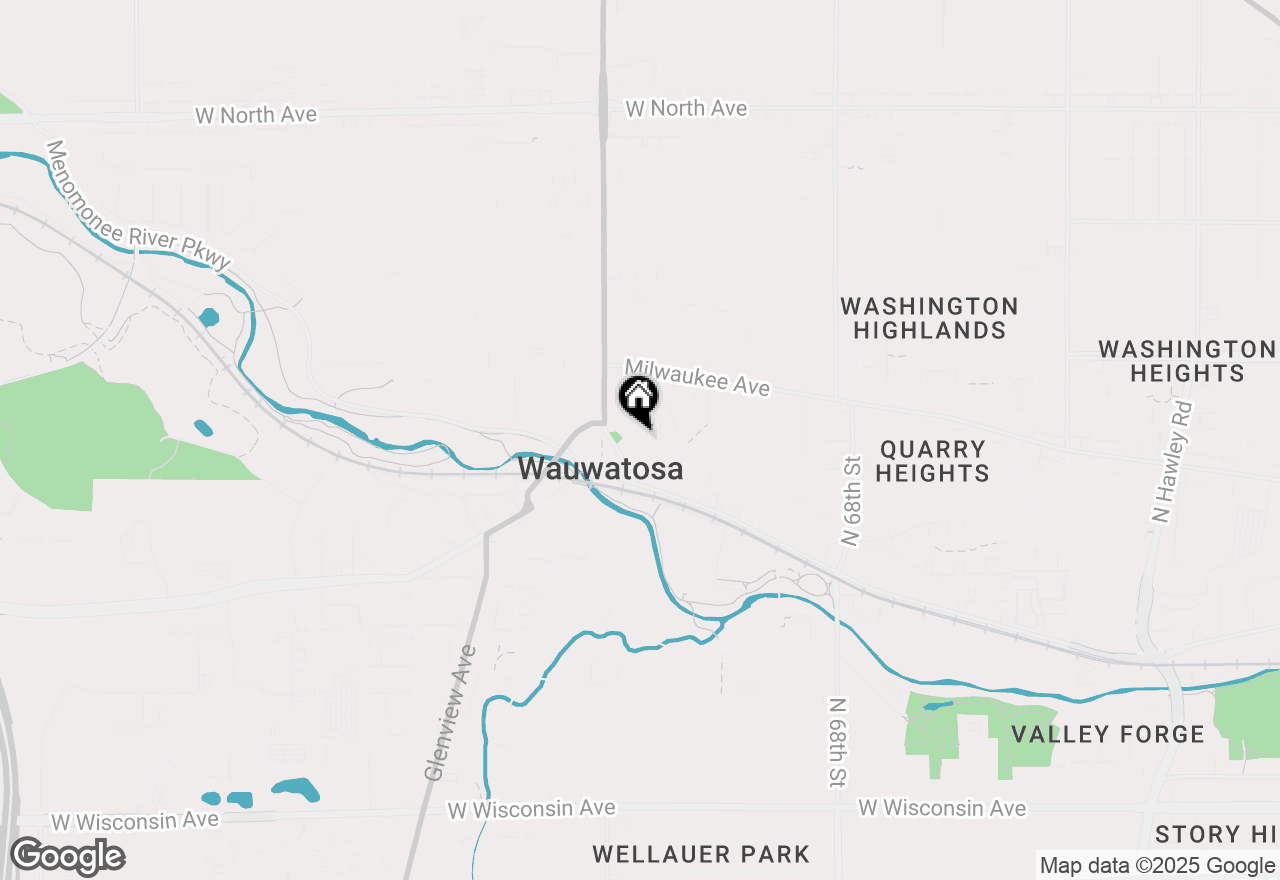 Map of 7463 Harwood Ave #3, Wauwatosa, WI 53213