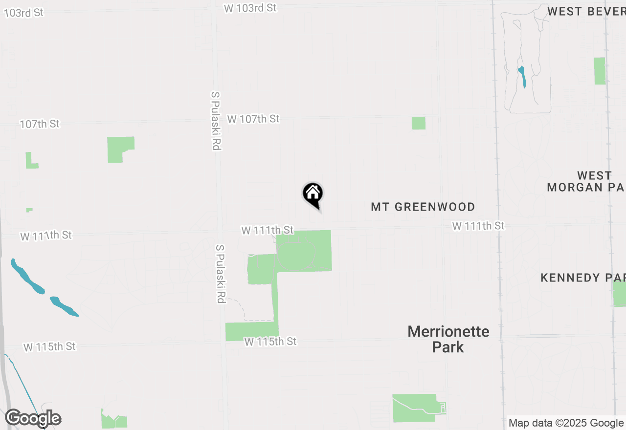 Map of 11028 S Millard Avenue, Chicago, IL 60655