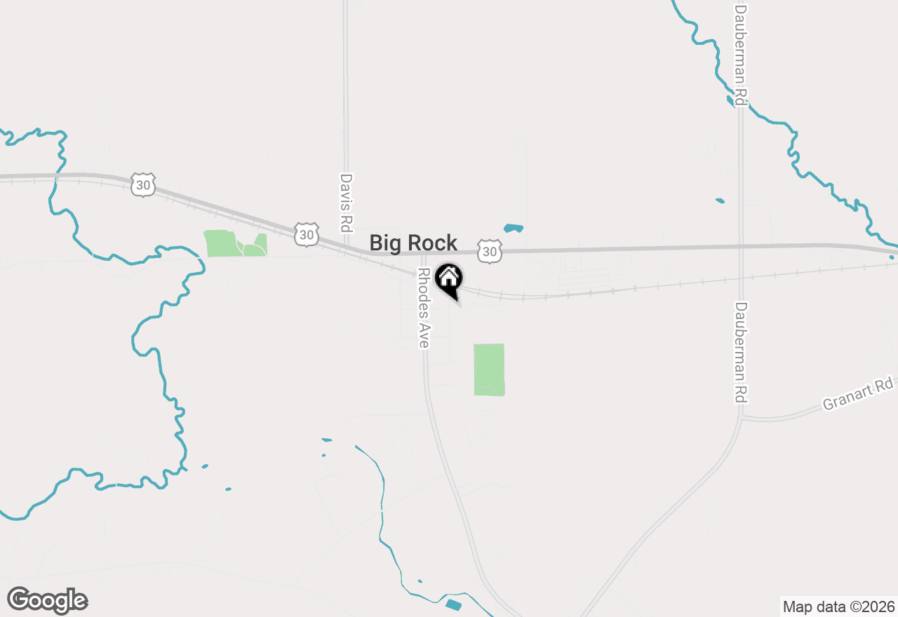 Map of 0 Jefferson Avenue, Big Rock, IL 60511