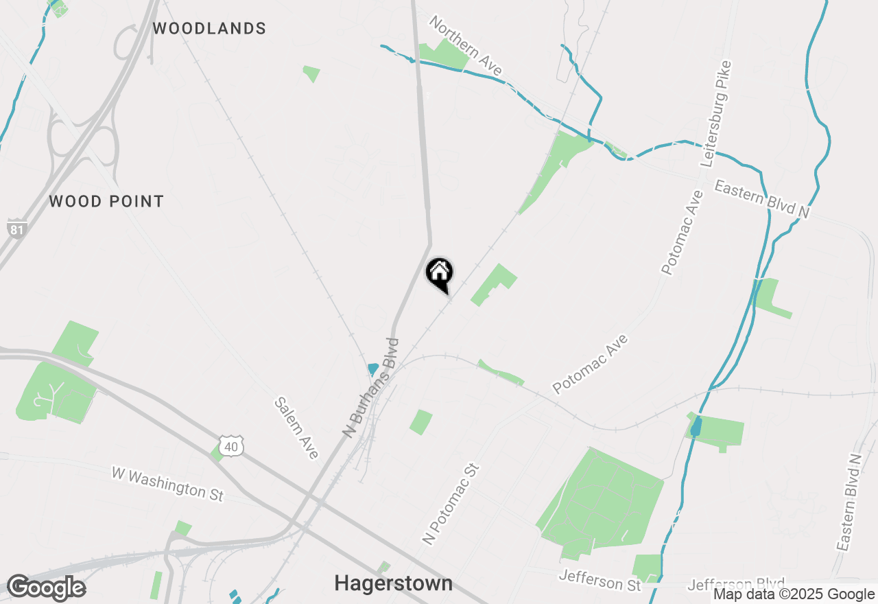 Map of 860 Pennsylvania Avenue, Hagerstown, MD 21742