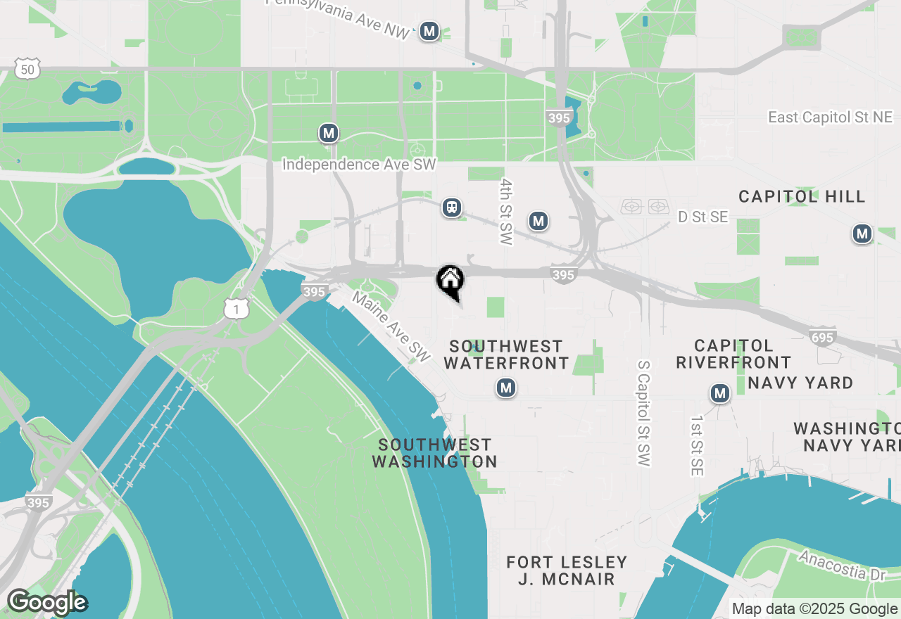 Map of 700 7th Street Sw #113, Washington, DC 20024