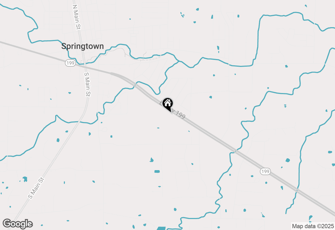 Map of 824 E Highway 199, Springtown, TX 76082
