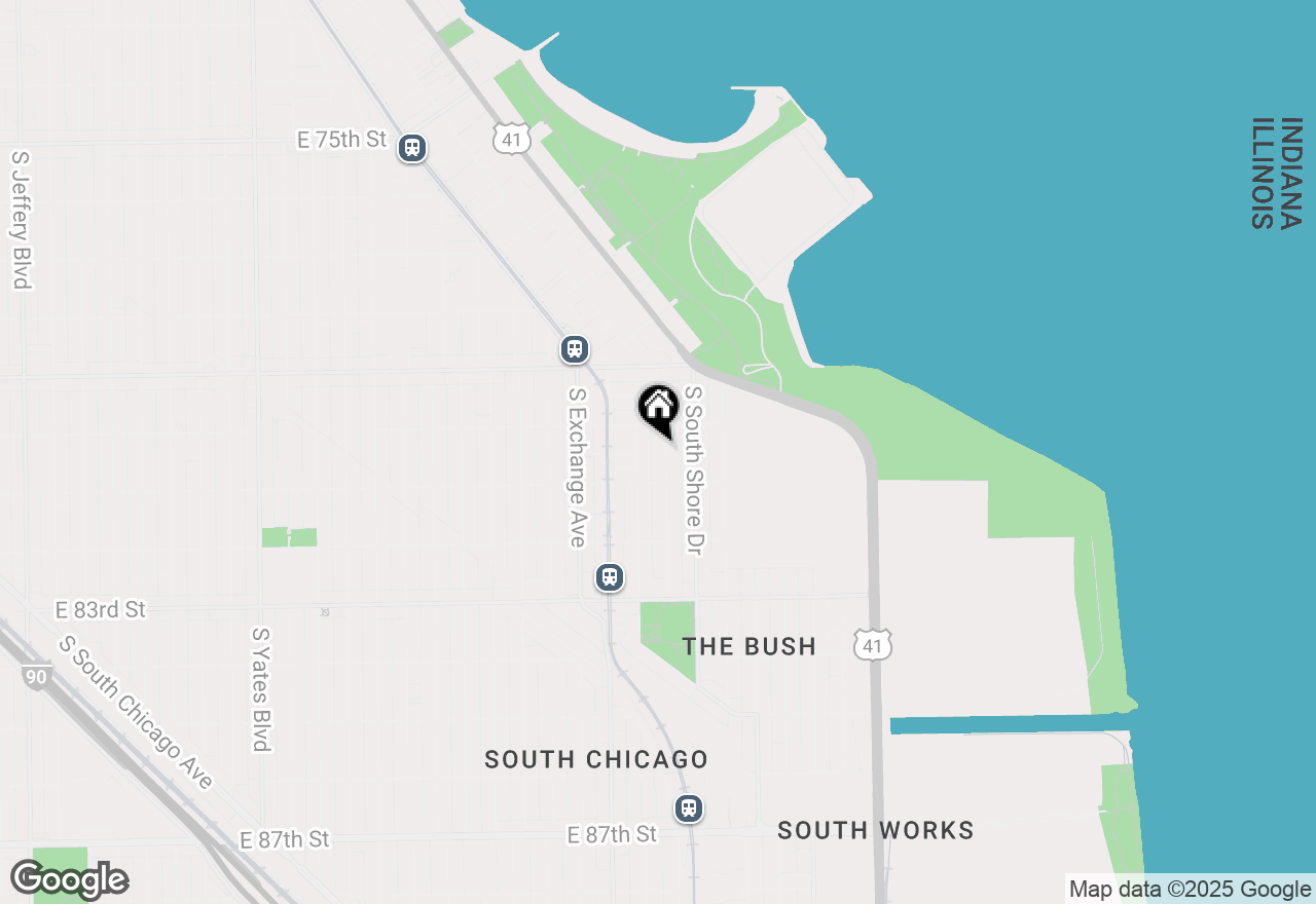 Map of 8026 S Coles Avenue #3, Chicago, IL 60617