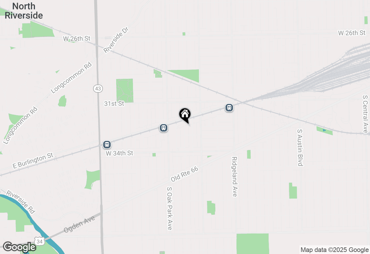 Map of 3231 Wesley Avenue, Berwyn, IL 60402