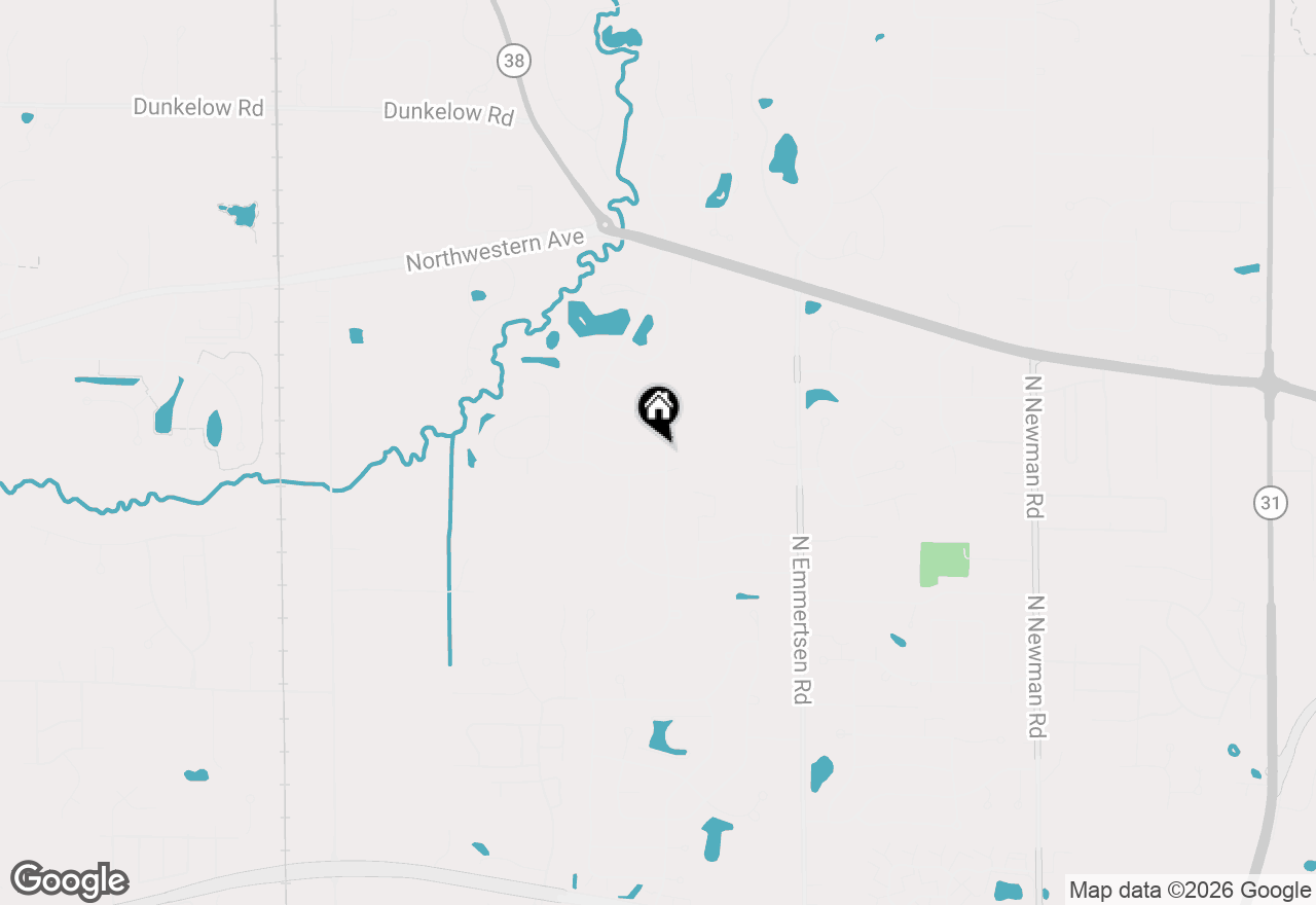 Map of 6401 Wembly Ln, Mount Pleasant, WI 53406