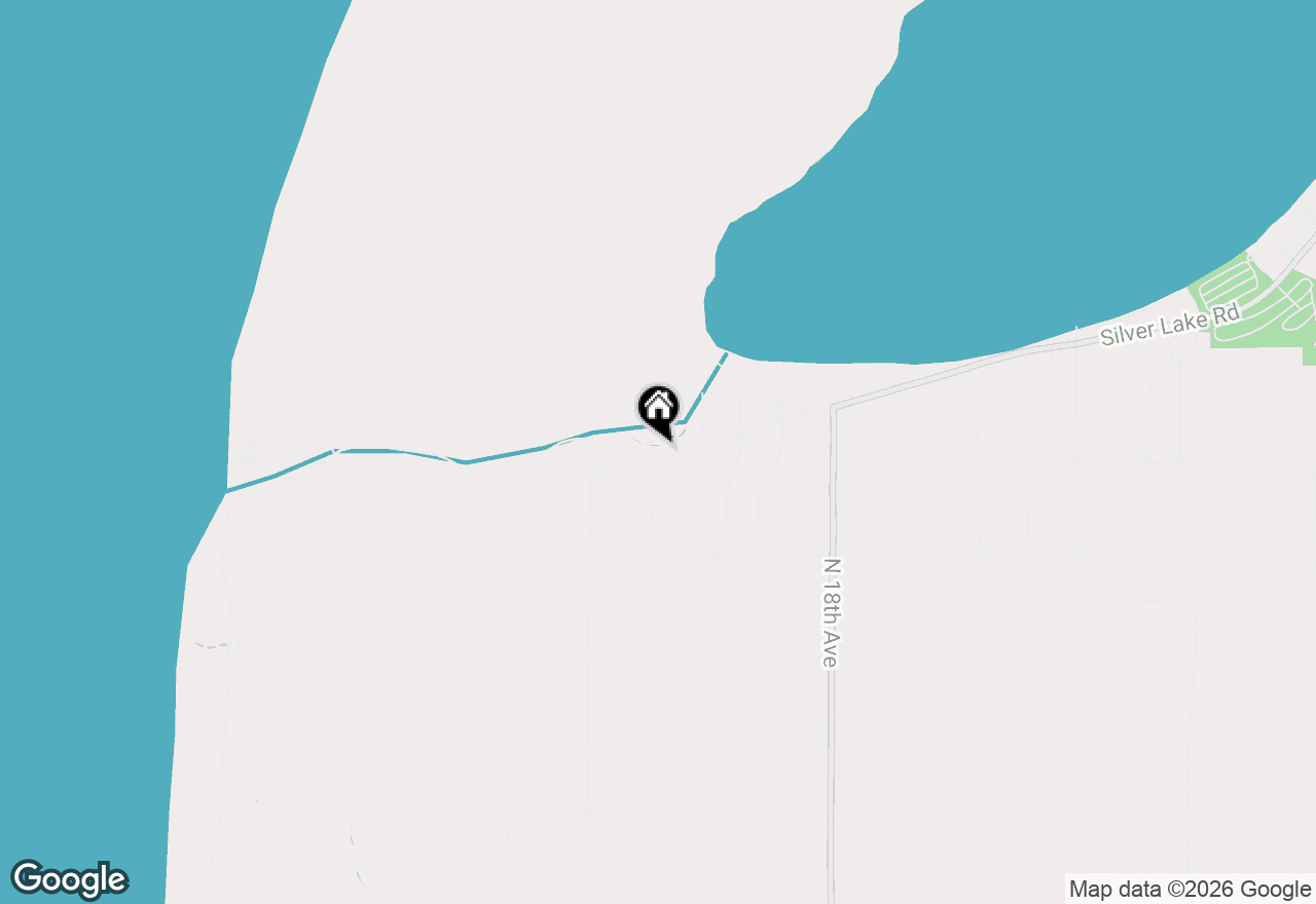 Map of 9690 W Silver Lake Road, Mears, MI 49436