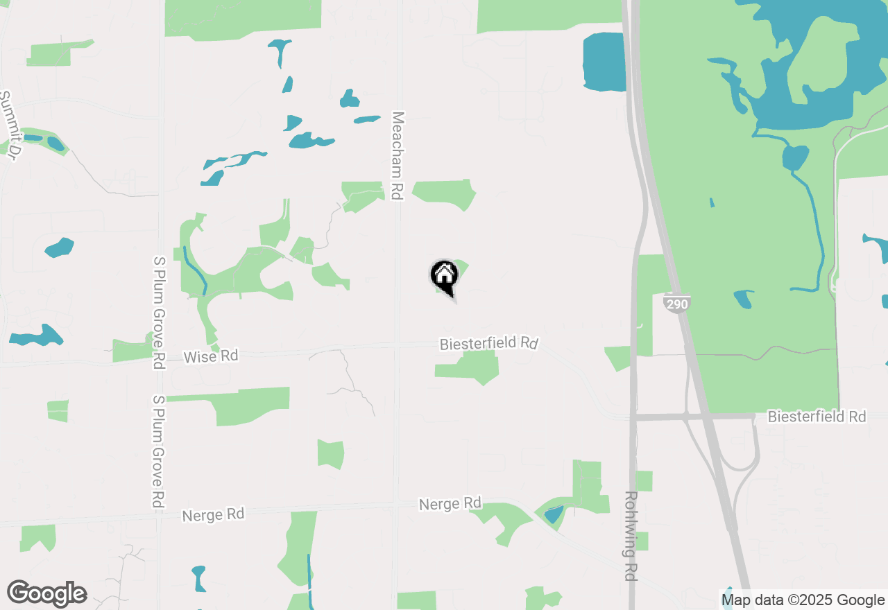 Map of 1558 Oregon Trail, Elk Grove Village, IL 60007