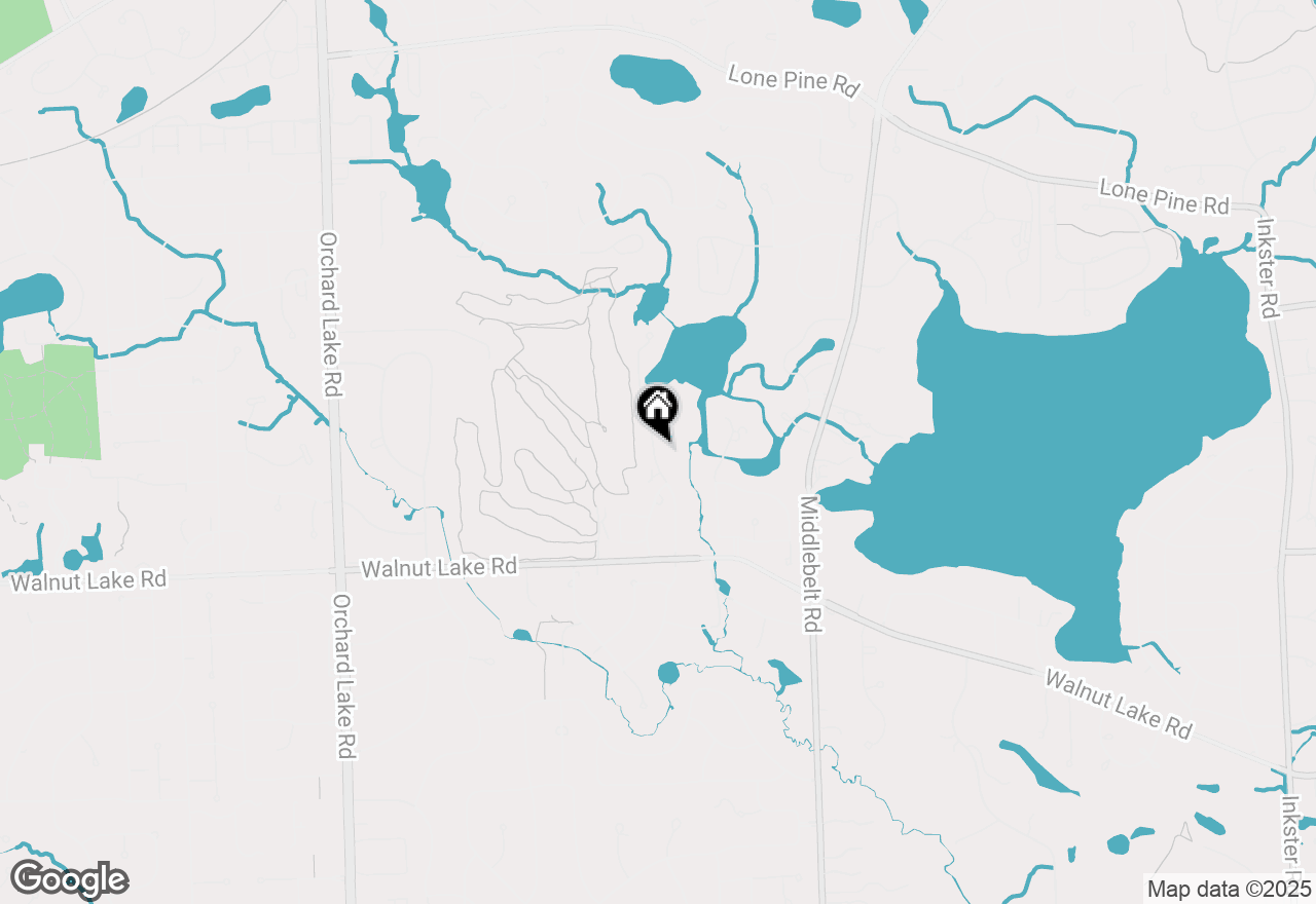 Map of 5249 Simpson Lake Road #70, West Bloomfield, MI 48323