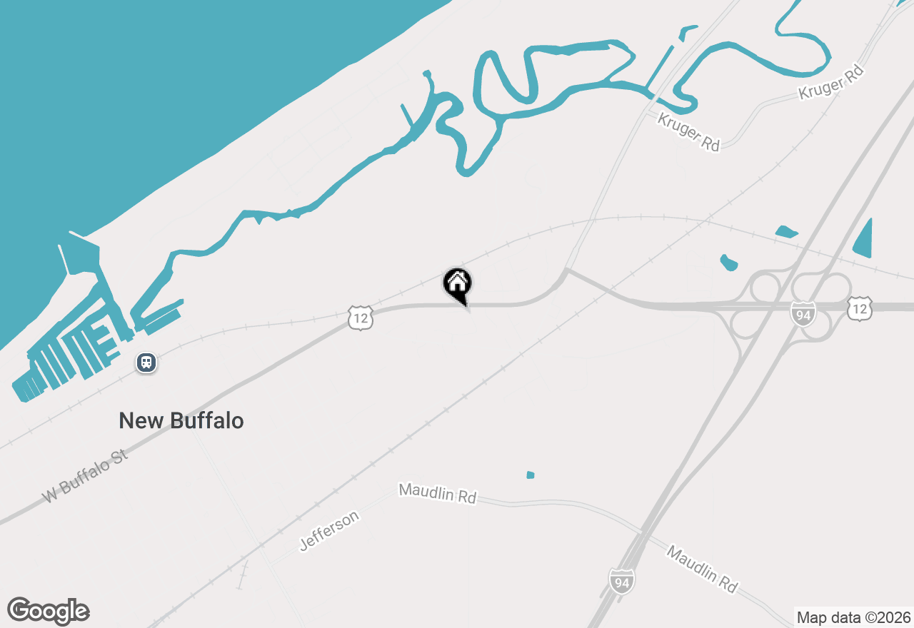 Map of 15 Diamond Point Lane, New Buffalo, MI 49117