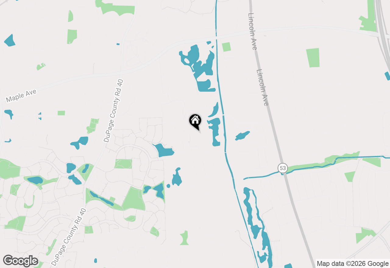 Map of 6000 Oakwood Drive #1E, Lisle, IL 60532