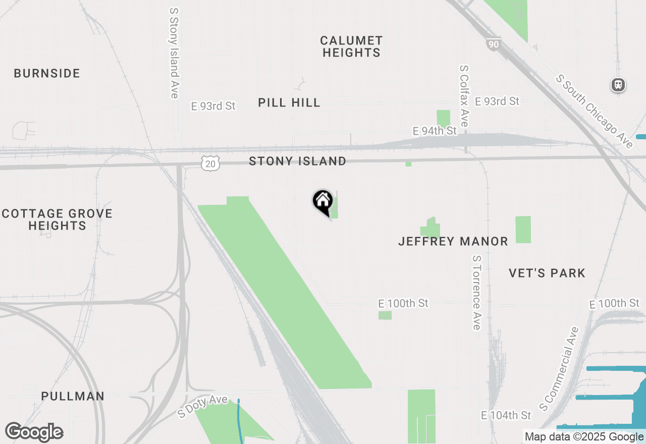 Map of 2129 E 97th Street, Chicago, IL 60617