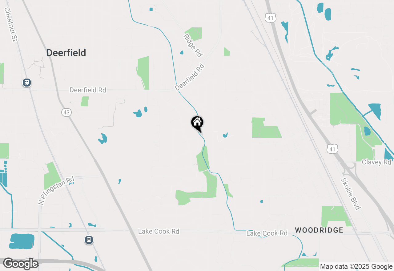 Map of 535 Shannon Road, Deerfield, IL 60015