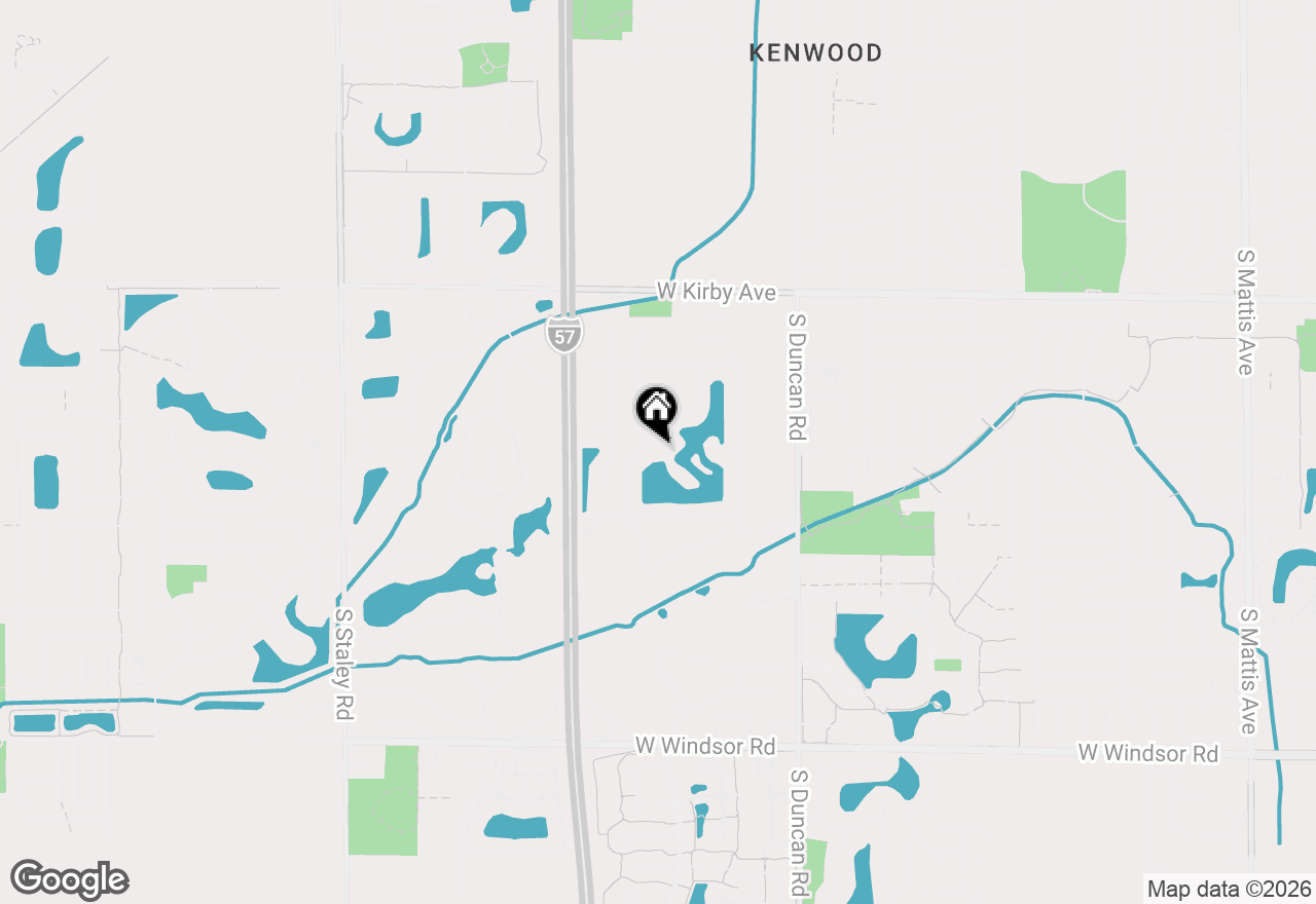 Map of 1850 Maynard Drive, Champaign, IL 61822