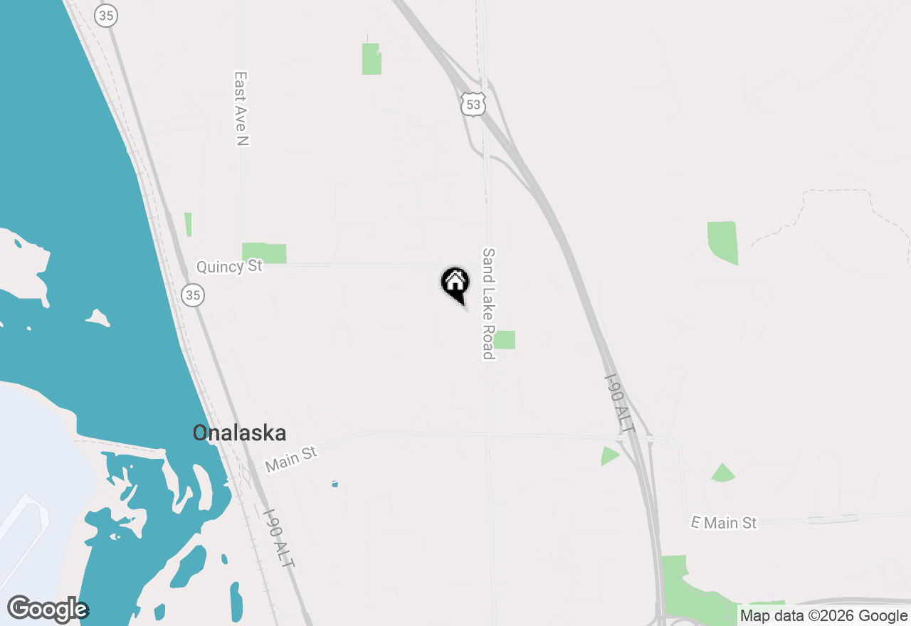 Map of 1102 Lake St, Onalaska, WI 54650