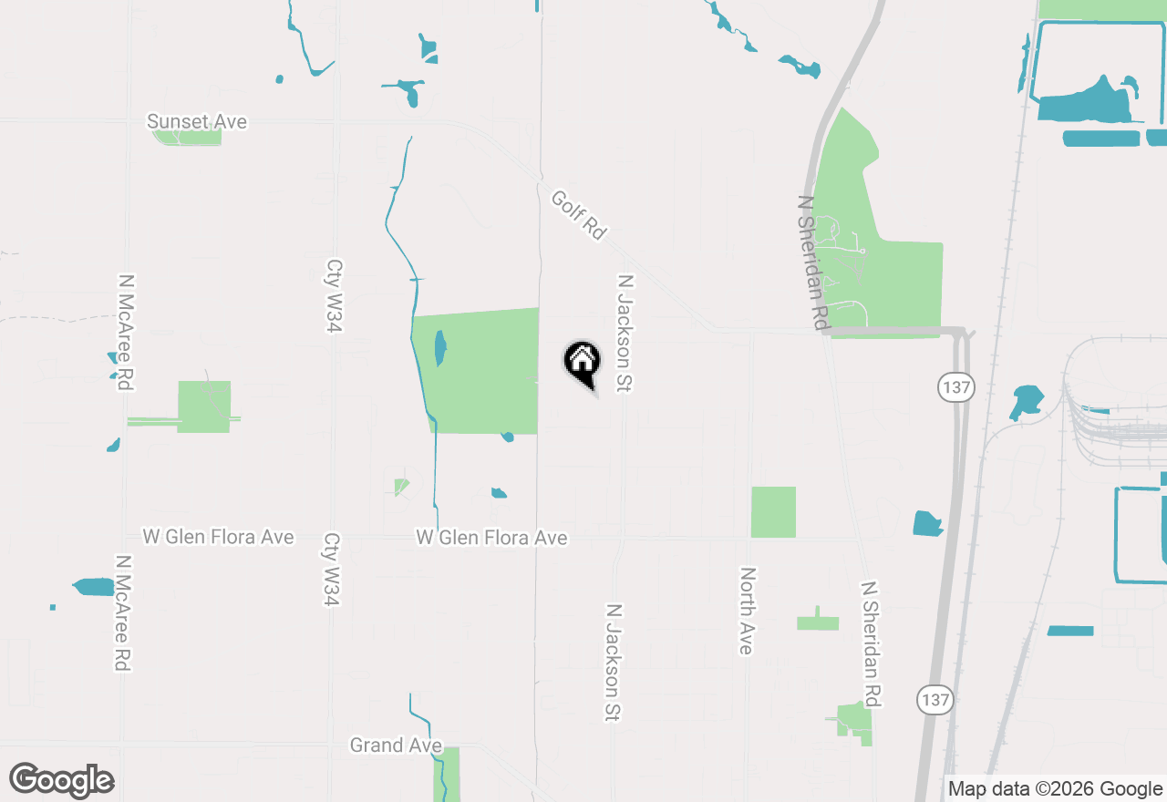 Map of 1010 W Atlantic Avenue, Waukegan, IL 60085
