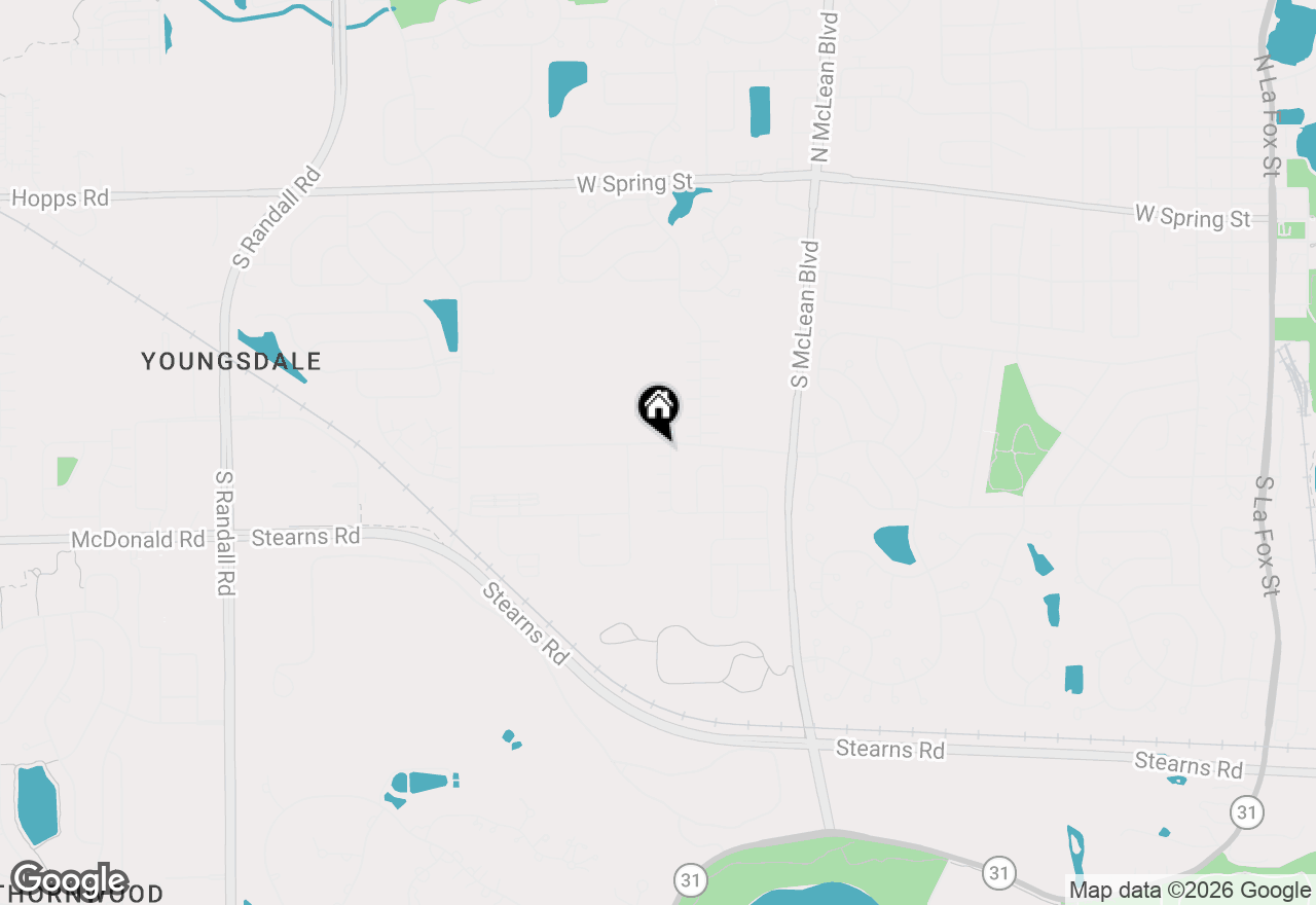 Map of 400 Comstock Road, South Elgin, IL 60177