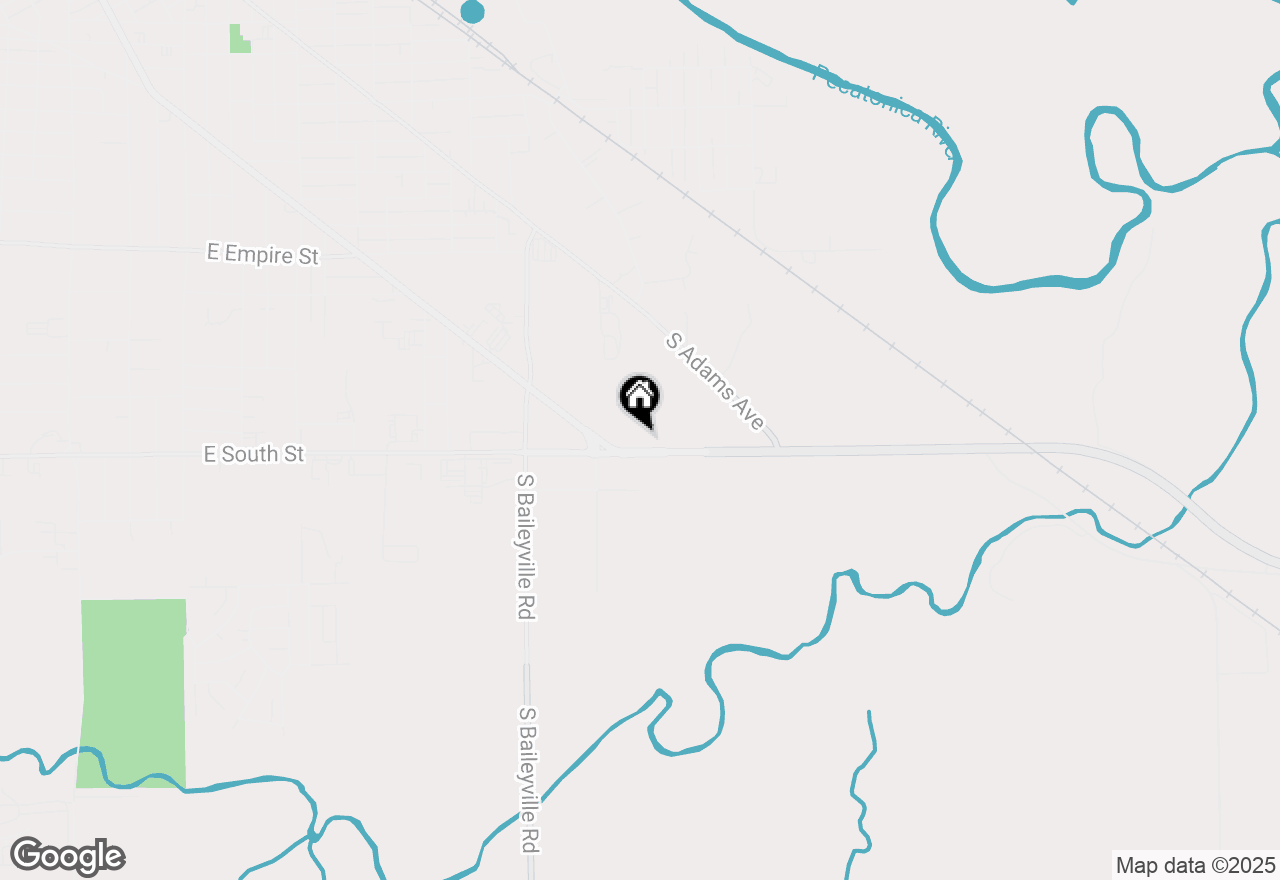 Map of 1300 E South Street, Freeport, IL 61032