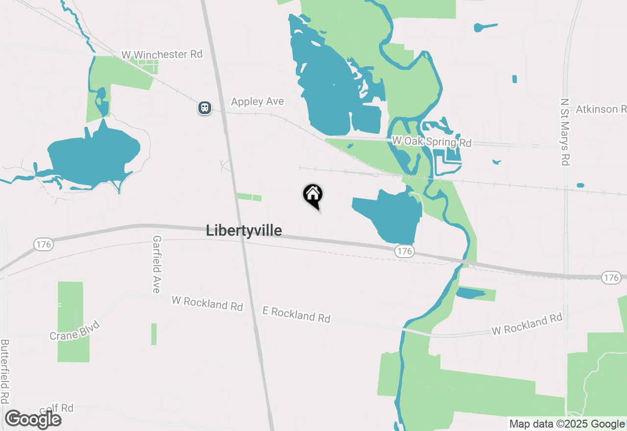 Map of 212 3rd Street, Libertyville, IL 60048